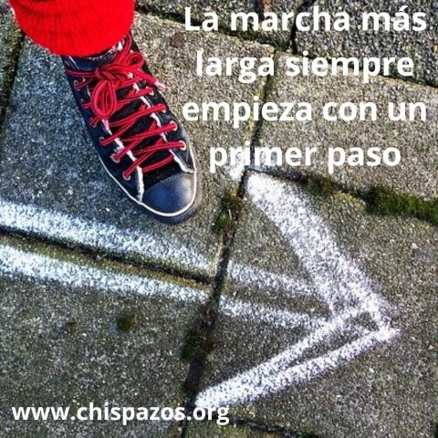 La marcha más larga siempre empieza con un primer paso