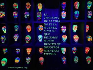 La tragedia de la vida no es la muerte, sino lo que dejamos morir dentro de nosotros, mientras vivimos.